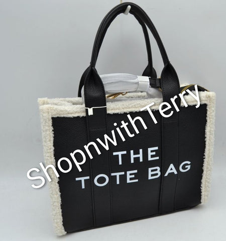 THE TOTE HANDBAG 11 (BLK / WHT)