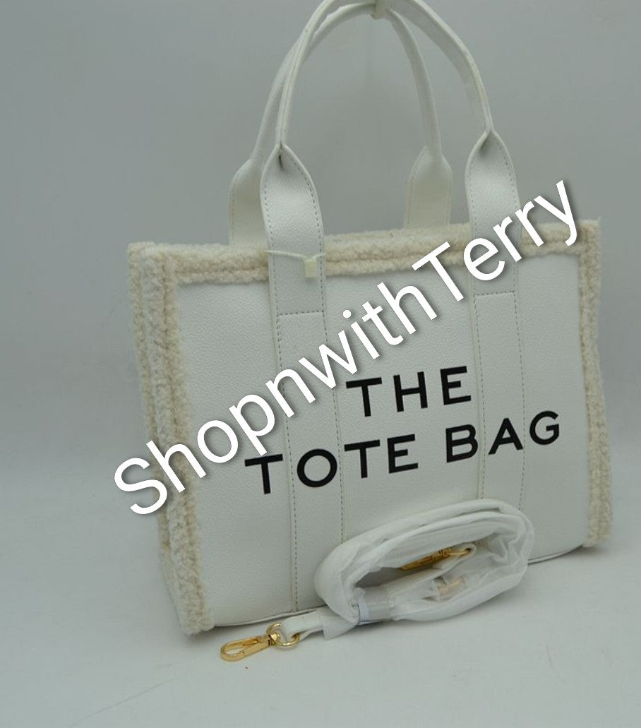 THE TOTE HANDBAG 11 (WHITE / WHITE)