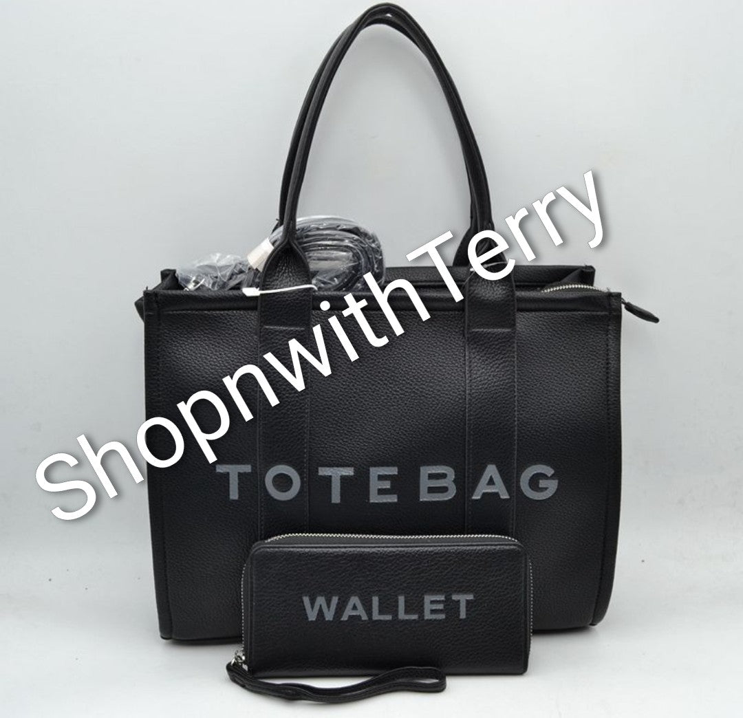 THE TOTE HANDBAG BUNDLE 32P (BLK)
