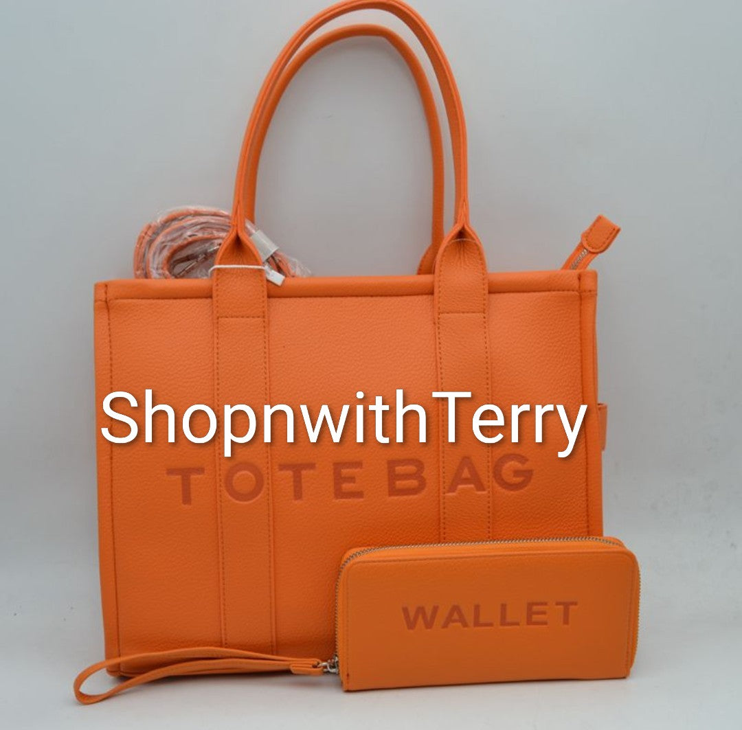 THE TOTE HANDBAG BUNDLE 32P (Orange)
