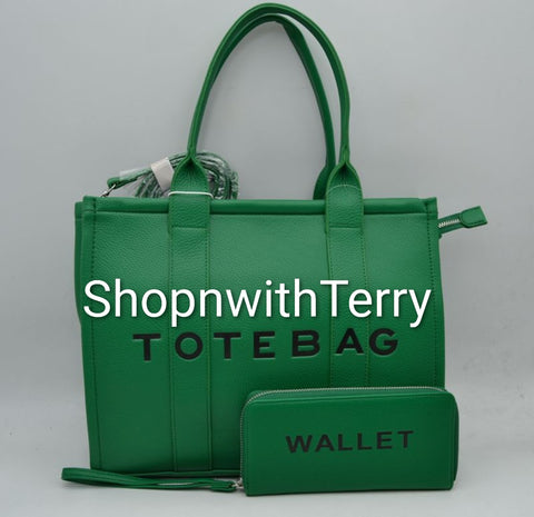 THE TOTE HANDBAG BUNDLE 32P (Green)